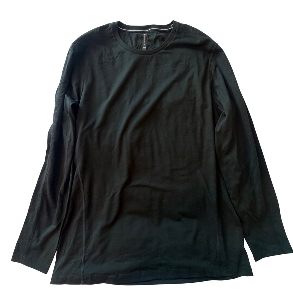 Ten Thousand Mens XL Black Long Sleeve Training Shirt Athletic Performance Tee